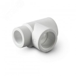 Тройник переходной 32x25x20 полипропиленовый PPR белый