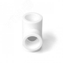 Тройник 32 мм полипропиленовый PPR белый