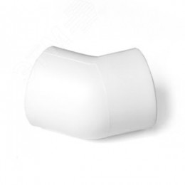 Угольник 63 мм 45 град., полипропиленовый PPR, белый