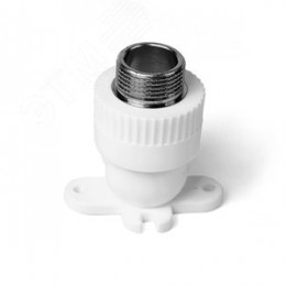 Водорозетка 20x1/2' НР полипропиленовая PPR белая