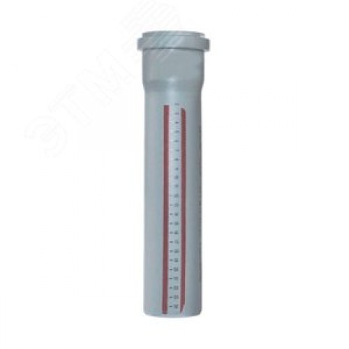 Труба канализационная 110x150 мм НТЕМ однораструбная, серая