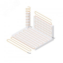 Кабель нагревательный резистивный 40КОБ-2-01-0780-020 (под бетон) секция 78 м