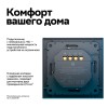 ATLASDESIGN SMART 2-кл. ВЫКЛЮЧАТЕЛЬ с подсв., Zigbee, сх.5, L+N, 10А, мех., КАРБОН