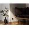 ATLASDESIGN SMART РОЗЕТКА с заземл., со шт., Zigbee, L+N, 16А, мех., КАРБОН