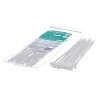 Стяжка кабельная MultiSet 200х2.5 Белая (100шт)