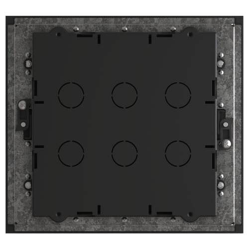 Люк MultiDeS на 12 модулей IP40 для фальшпола с монтажной коробкой тип MDK10