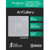 ARTGALLERY ТЕРМОСТАТ программируемый с Wi-Fi для электрического теплого пола, 16 А, моноблочный, БЕЛЫЙ
