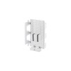 Корпус встраиваемый с прозрачной дверью 3ряд/36мод 2 розетки City9 Box IT к