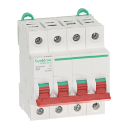 Выключатель нагрузки (ВН) 4P 63A 400В Systeme9
