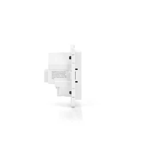 ATLASDESIGN SMART Термостат программируемый для   электрического теплого пола, Zigbee, 16 А, мех.,  БЕЛЫЙ