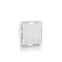 ATLASDESIGN SMART Термостат программируемый для   электрического теплого пола, Zigbee, 16 А, мех.,  БЕЛЫЙ