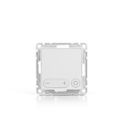 ATLASDESIGN SMART Термостат программируемый для   электрического теплого пола, Zigbee, 16 А, мех.,  БЕЛЫЙ