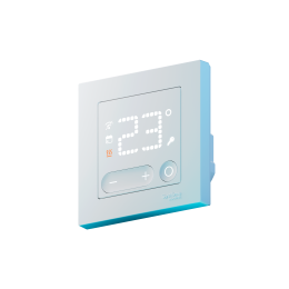 ATLASDESIGN SMART Термостат программируемый для   электрического теплого пола, Zigbee, 16 А, мех.,  БЕЛЫЙ