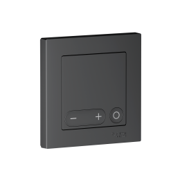 ATLASDESIGN SMART Термостат программируемый для   электрического теплого пола, Zigbee, 16 А, мех.,  ЧЕРНЫЙ