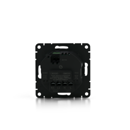 ATLASDESIGN SMART Термостат программируемый для   электрического теплого пола, Zigbee, 16 А, мех.,  ЧЕРНЫЙ