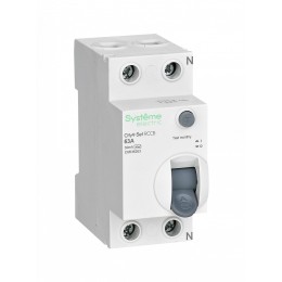 Выключатель дифференциального тока (ВДТ) 63А 2P 30мА Тип-AC 230В City9 Set
