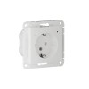 ATLASDESIGN SMART РОЗЕТКА с заземл., со шт., Zigbee, L+N, 16А, мех., БЕЛЫЙ