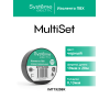 ИЗОЛЕНТА ПВХ MultiSet 19мм Х 20м ЧЁРНАЯ