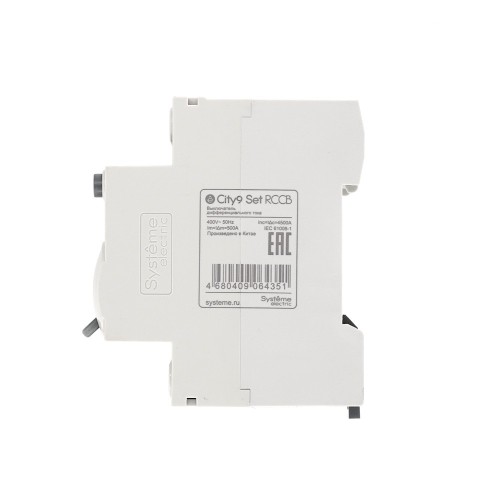 Выключатель дифференциального тока (ВДТ) 40А 4P 100мА Тип-AC 400В City9 Set