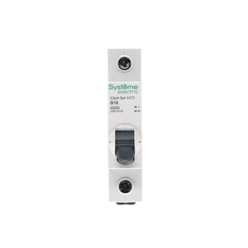 Выключатель автоматический однополюсный 10А B 4.5kA 230В City9 Set