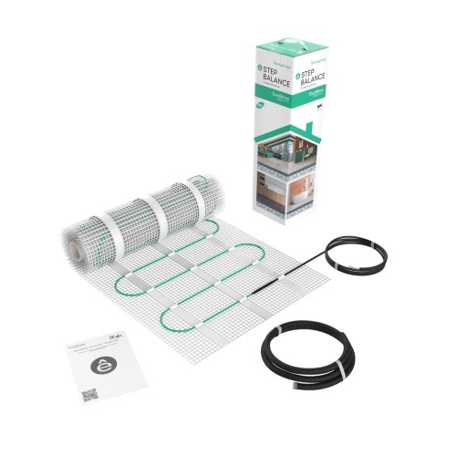 Теплый пол (мат нагревательный) STEP BALANCE SBM150005, 150 Вт/м2, 75 Вт, 0,5 м2