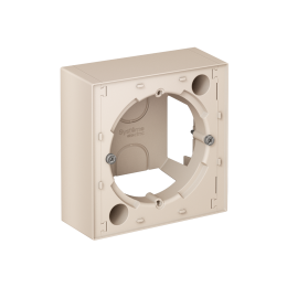 Коробка ATLASDESIGN для наружного монтажа бежевый