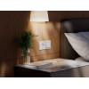 ATLASDESIGN SMART 2-кл. ВЫКЛЮЧАТЕЛЬ с подсв., Zigbee, сх.5, L+N, 10А, мех., БЕЛЫЙ