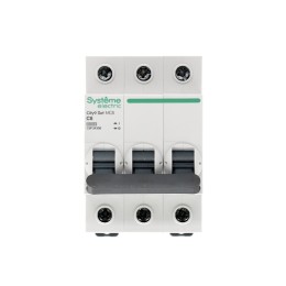 Выключатель автоматический трехполюсный 6А С 4.5kA 400В City9 Set