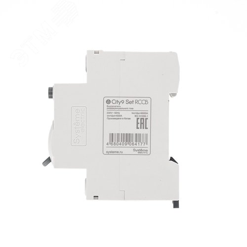 Выключатель дифференциального тока (ВДТ) 63А 2P 100мА Тип-AC 230В City9 Set