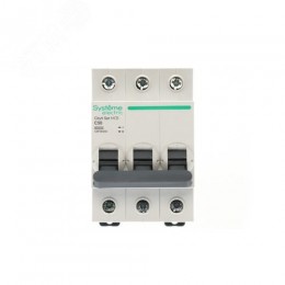 Выключатель автоматический трехполюсный (АВ) С 50А 3P 6kA 400В City9 Set