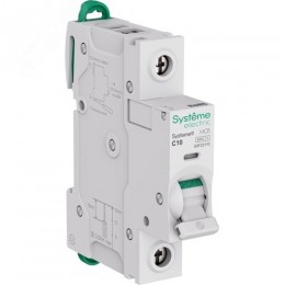 Выключатель автоматический (АВ) C 10A 1P 6kA 230В Systeme9