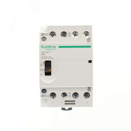 Контактор модульный City9 Set 4P 4НО 40A AC 400В-230В