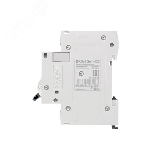 Выключатель автоматический однополюсный 20А С 4.5kA 230В City9 Set