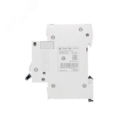 Выключатель автоматический однополюсный 63А С 4.5kA 230В City9 Set
