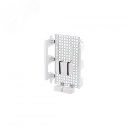 Корпус встраиваемый с белой дверью 3ряд/3 6мод 2 розетки City9 Box IT