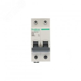 Выключатель автоматический двухполюсный (АВ) С 16А 2P 6kA 230В City9 Set