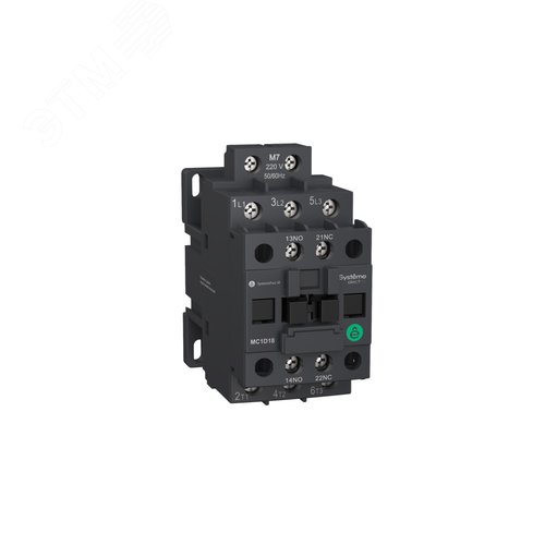 КОНТАКТОР MC1D 3P 9A НО+НЗ 220V 50/60ГЦ