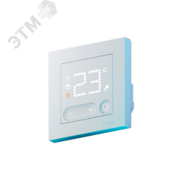 ATLASDESIGN SMART Термостат программируемый для   электрического теплого пола, Zigbee, 16 А, мех.,  БЕЛЫЙ