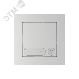 ATLASDESIGN SMART Термостат программируемый для   электрического теплого пола, Zigbee, 16 А, мех.,  БЕЛЫЙ