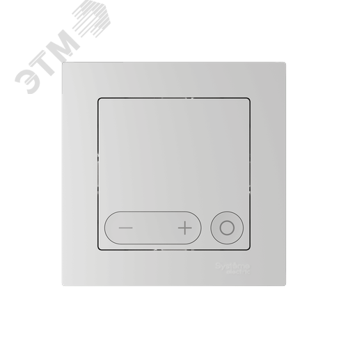 ATLASDESIGN SMART Термостат программируемый для   электрического теплого пола, Zigbee, 16 А, мех.,  БЕЛЫЙ