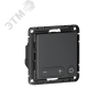 ATLASDESIGN SMART Термостат программируемый для   электрического теплого пола, Zigbee, 16 А, мех.,  ЧЕРНЫЙ