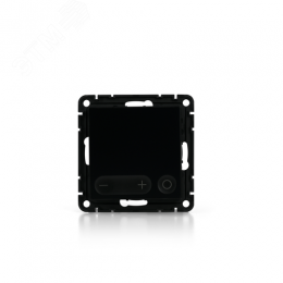 ATLASDESIGN SMART Термостат программируемый для   электрического теплого пола, Zigbee, 16 А, мех.,  ЧЕРНЫЙ