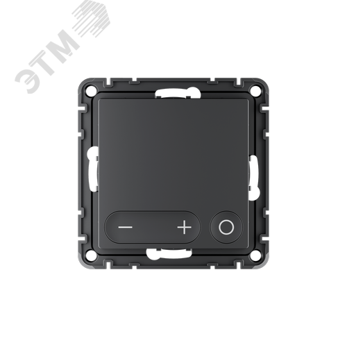 ATLASDESIGN SMART Термостат программируемый для   электрического теплого пола, Zigbee, 16 А, мех.,  ЧЕРНЫЙ