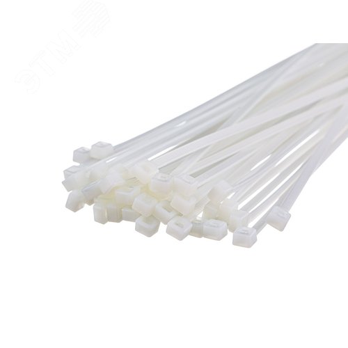 Стяжка кабельная MultiSet 100х2.5 Белая (100шт)