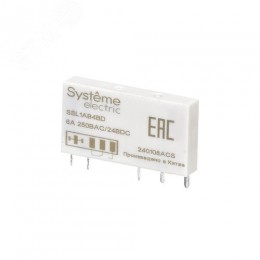 Реле интерфейсное 1CO,6 A, 24 В DC