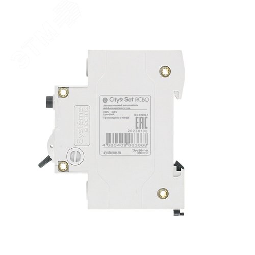 Выключатель автоматический дифференциального тока (АВДТ) 1P+N С 32А 4.5кА 30мА Тип-АС 230В City9 Set