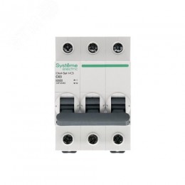 Выключатель автоматический трехполюсный 63А С 4.5kA 400В City9 Set