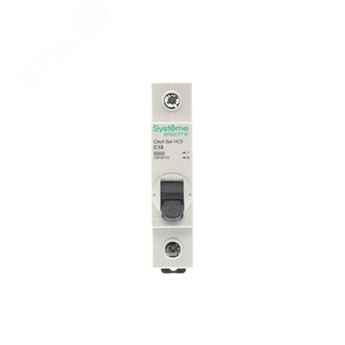 Выключатель автоматический однополюсный (АВ) С 10А 1P 6kA 230В City9 Set