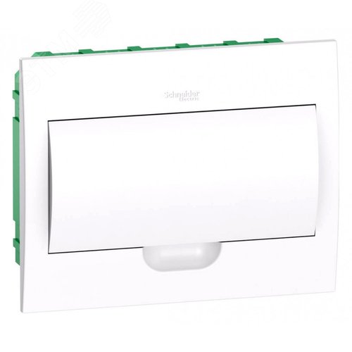 Щит распределительный встраиваемый белый City9 (ЩРв-П-12) дверь белая на 12 модулей IP40