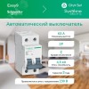 Выключатель автоматический двухполюсный 63А С 4.5kA 230В City9 Set